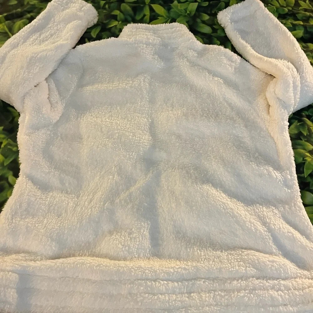 Free COUNTRY Butter Pile Faux Fur Trim Jacket (Plus Size), Cream, 1X, NWT - Picture 8 of 10
